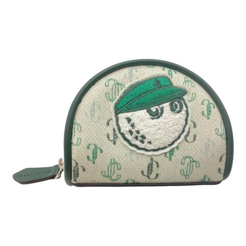 JIMMY CHOO (ジミーチュウ) マルボン 2.0 ポーチチャーム ラテ/マルボングリーン