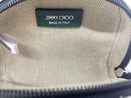 JIMMY CHOO (ジミーチュウ) マルボン 2.0 ポーチチャーム ラテ/マルボングリーン