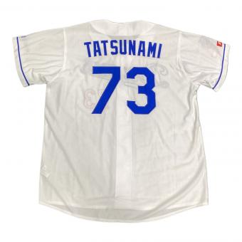 中日ドラゴンズ (チュウニチドラゴンズ) 応援グッズ 立浪和義【73】2023～シーズンホーム 監督時代 SIZE O ホワイト