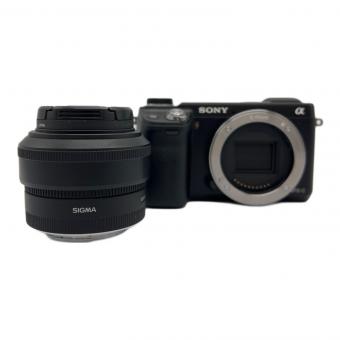 SONY ミラーレス一眼カメラ SIGMAレンズ(19 1:2.8 EX DN Eマウント)付 NEX-6 25361