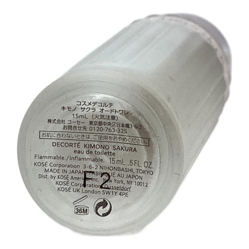DECORTE オードトワレ キモノサクラ 15ml 残量80%-99%