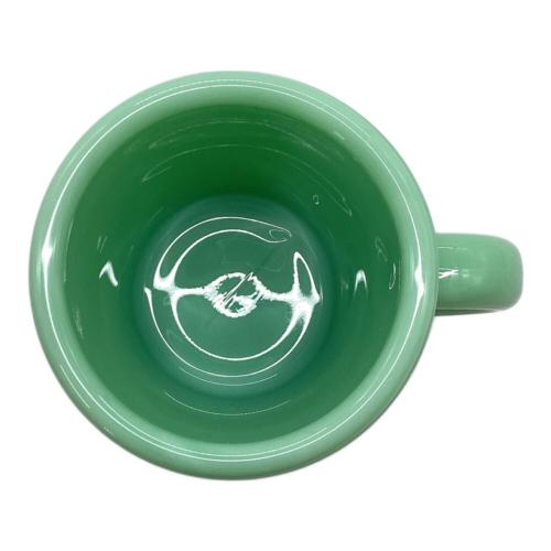 Fire King (ファイヤーキング) マグカップ グリーン ミルクグラス