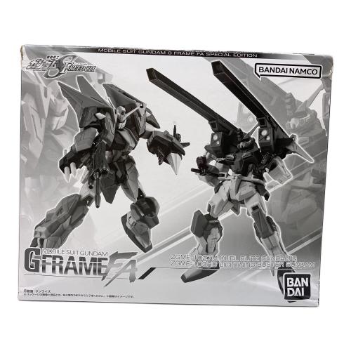 BANDAI (バンダイ) 機動戦士ガンダム GフレームFA デュエルブリッツガンダム＆ライトニングバスターガンダム プラモデル