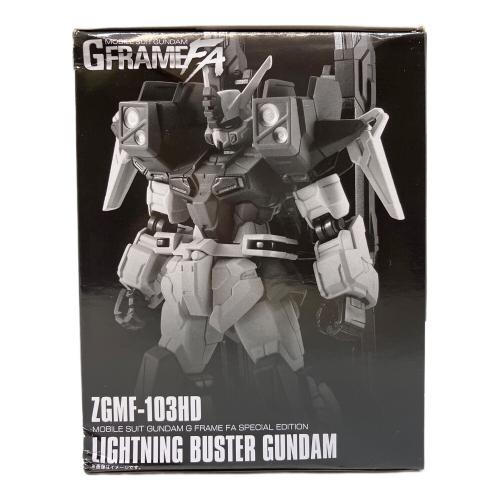 BANDAI (バンダイ) 機動戦士ガンダム GフレームFA デュエルブリッツガンダム＆ライトニングバスターガンダム プラモデル