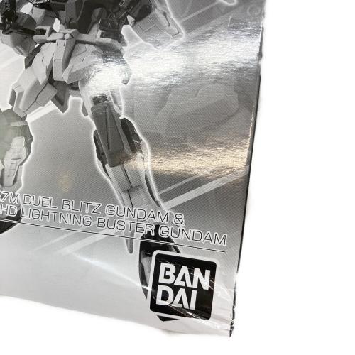 BANDAI (バンダイ) 機動戦士ガンダム GフレームFA デュエルブリッツガンダム＆ライトニングバスターガンダム プラモデル