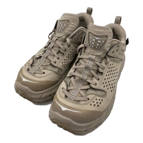 HOKAONEONE (ホカオネオネ) トレッキングシューズ 1105689 メンズ SIZE 25.5cm ベージュ M TOR ULTRA LOW WP JP