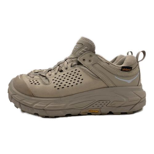 HOKAONEONE (ホカオネオネ) トレッキングシューズ 1105689 メンズ SIZE 25.5cm ベージュ M TOR ULTRA LOW WP JP