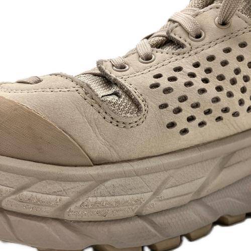HOKAONEONE (ホカオネオネ) トレッキングシューズ 1105689 メンズ SIZE 25.5cm ベージュ M TOR ULTRA LOW WP JP