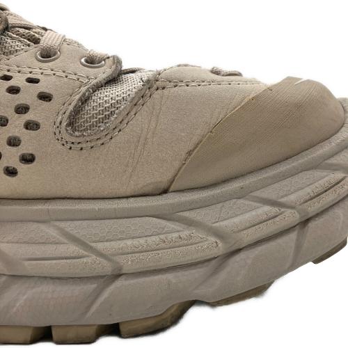 HOKAONEONE (ホカオネオネ) トレッキングシューズ 1105689 メンズ SIZE 25.5cm ベージュ M TOR ULTRA LOW WP JP