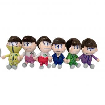 おそ松さん (オソマツサン) μ ビーンズぬいぐるみセット 6点