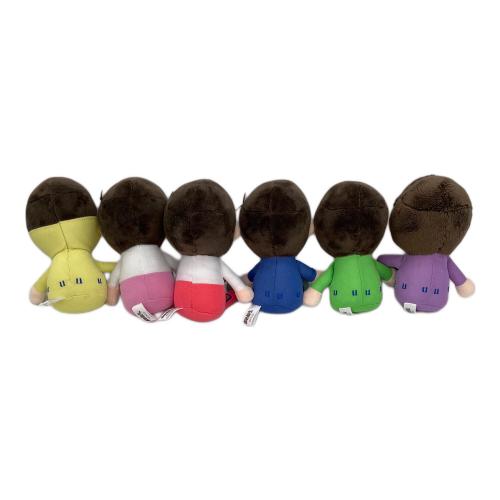 おそ松さん (オソマツサン) μ ビーンズぬいぐるみセット 6点