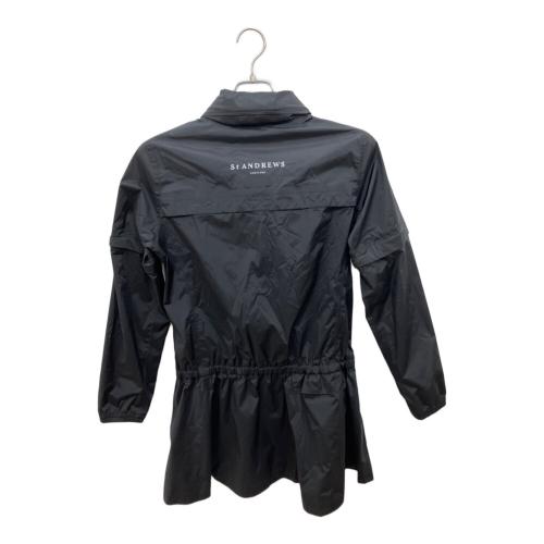 St ANDREWS (セントアンドリュース) ゴルフウェア(トップス) CRAFTEVO ECOZ 2.5L レッグカバー付きレインワンピース レディース SIZE M ブラック