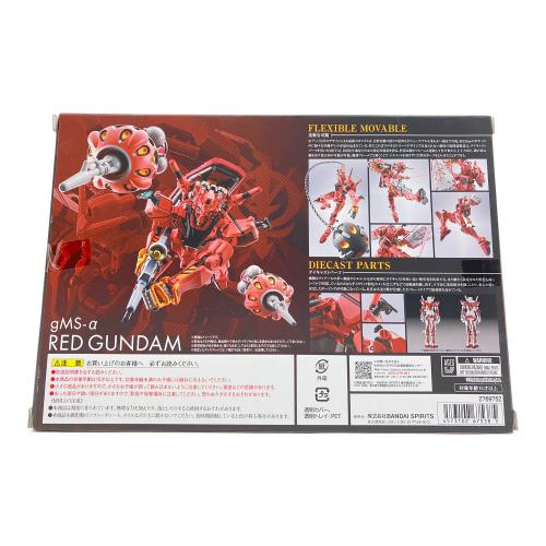 BANDAI (バンダイ) フィギュア METAL ROBOT魂 〈SIDE MS〉 機動戦士Gundam GQuuuuuuX 赤いガンダム