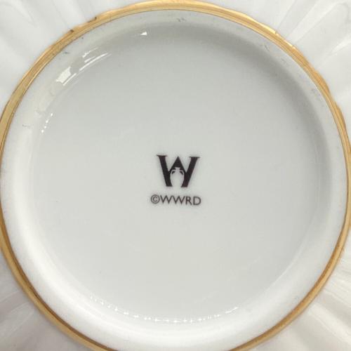 Wedgwood (ウェッジウッド) カップ&ソーサー オレンジ×ホワイト ワンダーラスト ピオニーダイヤモンド