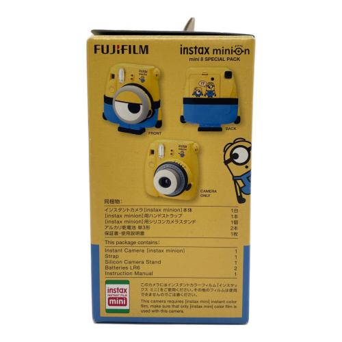 FUJIFILM (フジフィルム) instax mini 8 minion 乾電池 N151547