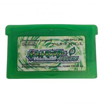 ポケットモンスター リーフグリーン ゲームボーイアドバンス用ソフト -