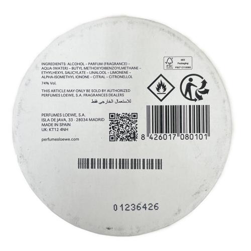 LOEWE (ロエベ) オードパルファム パウラズ イビサ コズミック 50ml 残量80%-99%