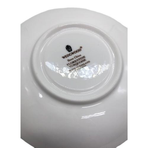 Wedgwood (ウェッジウッド) ティーカップ&ソーサー フロレンティーン・ターコイズ