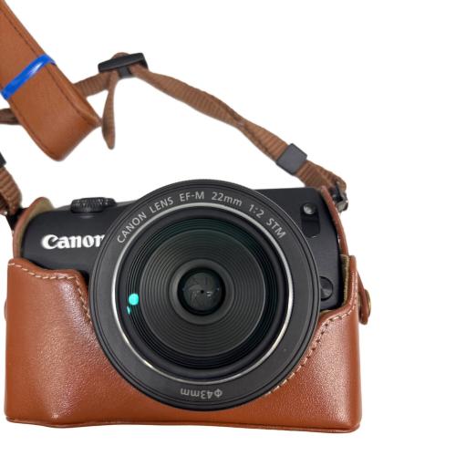 CANON (キヤノン) ミラーレス一眼カメラ EOS Mレンズキット（22mm・18-55mm） 6609B023 1800万画素 ISO100～12800 1/4000～30秒 121091400270