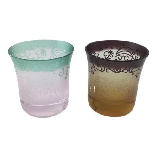 Disney RESORT (ディズニーリゾート) ファンタジースプリングス開業記念グラスセット