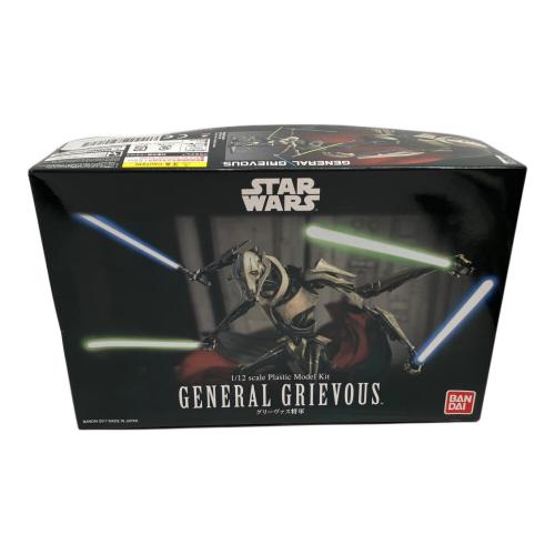 BANDAI (バンダイ) STAR WARS プラモデル 1/12スケール グリーヴァス将軍
