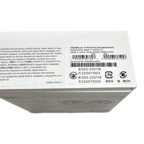Apple (アップル) AirPods Pro(第2世代) MQD83J/A