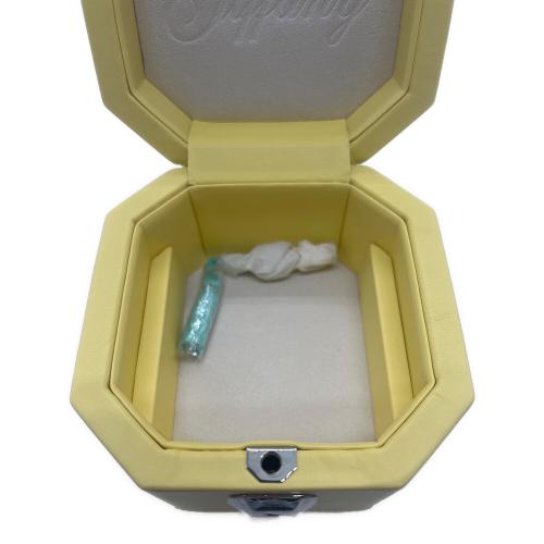 TIFFANY & Co. (ティファニー) ジュエリー ボックス（ミニ） 74626653 @ イエロー ダイヤモンド カラー レザー