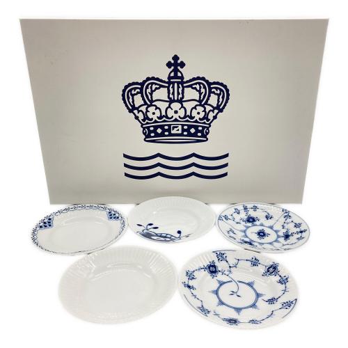 ROYAL COPENHAGEN (ロイヤル・コペンハーゲン) ヒストリーミックス ミニプレート5柄セット 11cm ブルーコペンハーゲン 5Pセット