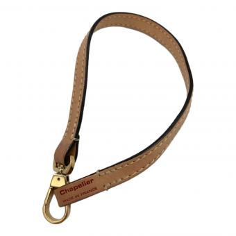 Herve Chapelier (エルベシャプリエ) レザーストラップ ベージュ