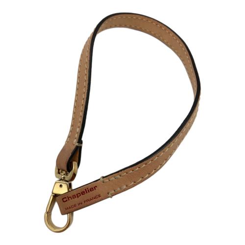 Herve Chapelier (エルベシャプリエ) レザーストラップ ベージュ