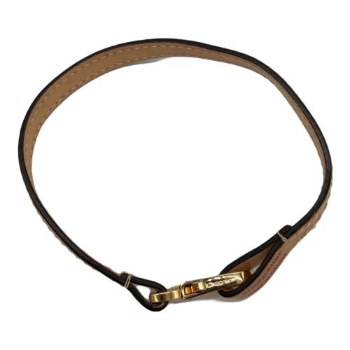 Herve Chapelier (エルベシャプリエ) レザーストラップ ベージュ