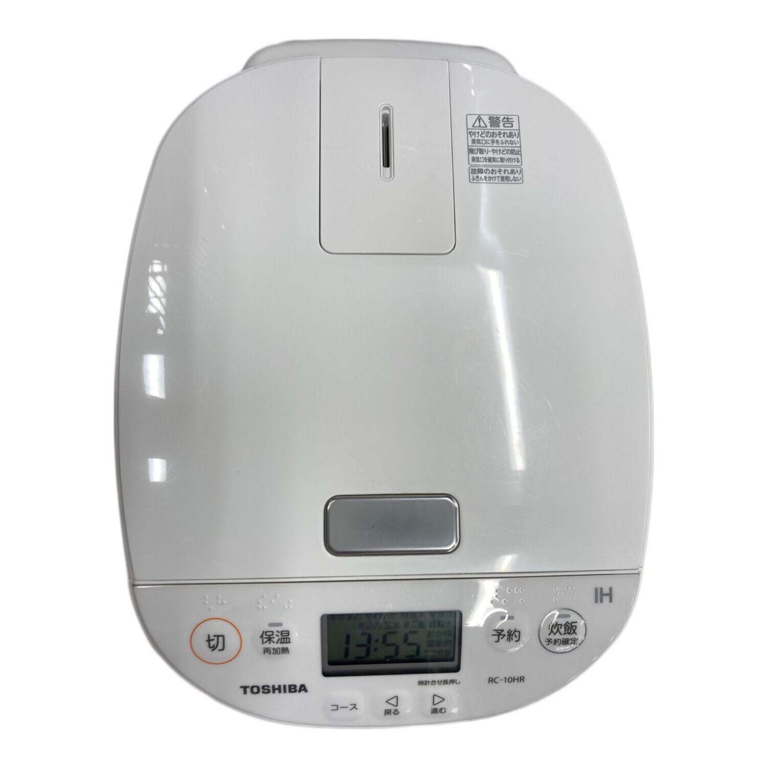 TOSHIBA IHジャー炊飯器 RC -10HR 東芝 ジャー炊飯器 5．5合 RC-10HR[
