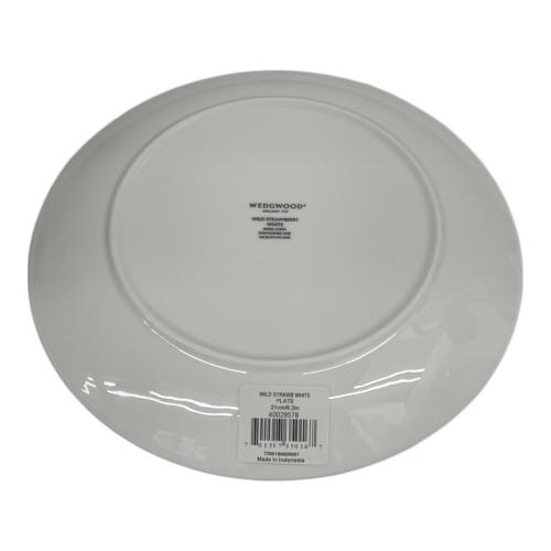Wedgwood (ウェッジウッド) プレート ワイルドストロベリー ホワイト 2Pセット