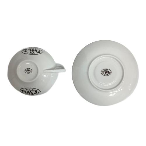 TWG (ティーダブリュージ) ティーカップ&ソーサー 1837 TWG TEA 2Pセット