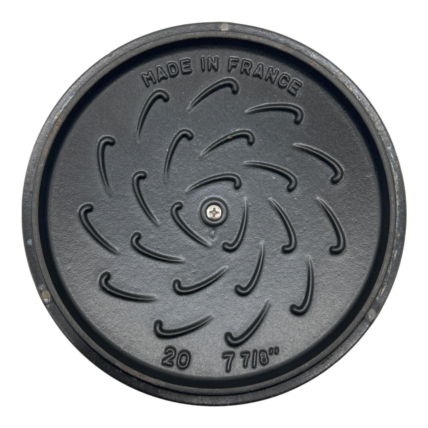 STAUB 鋳鉄 両手鍋 12cm ブラック Staub (ストウブ) 両手鍋 ブラック｜トレファクONLINE