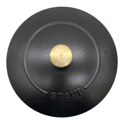 Staub (ストウブ) 両手鍋 ブラック