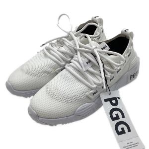 PGG (ピージージー) ゴルフシューズ 268-4992302 レディース SIZE 23cm ホワイト