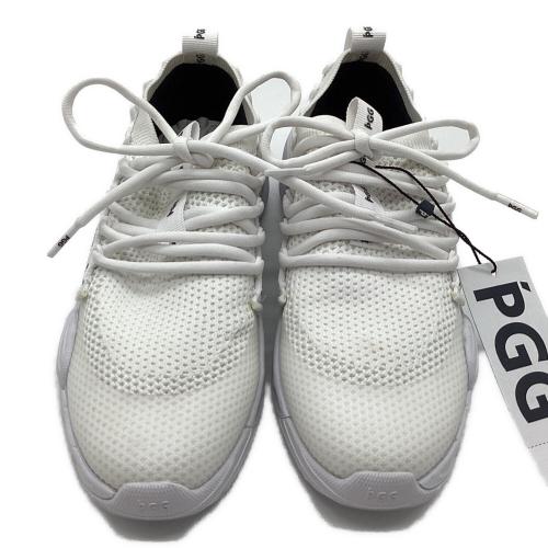 PGG (ピージージー) ゴルフシューズ 268-4992302 レディース SIZE 23cm ホワイト