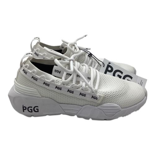 PGG (ピージージー) ゴルフシューズ 268-4992302 レディース SIZE 23cm ホワイト