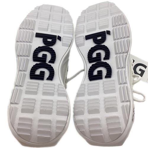 PGG (ピージージー) ゴルフシューズ 268-4992302 レディース SIZE 23cm ホワイト