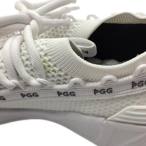 PGG (ピージージー) ゴルフシューズ 268-4992302 レディース SIZE 23cm ホワイト