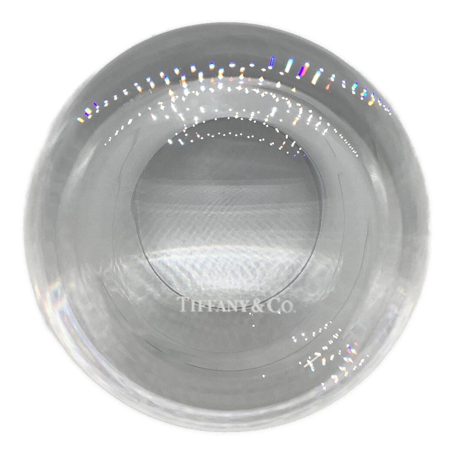 ティファニー　プラチナプレート/ニューヨークカップ/カデンツグラス/3点セット ティファニー プラチナプレート/ニューヨークカップ/カデンツ