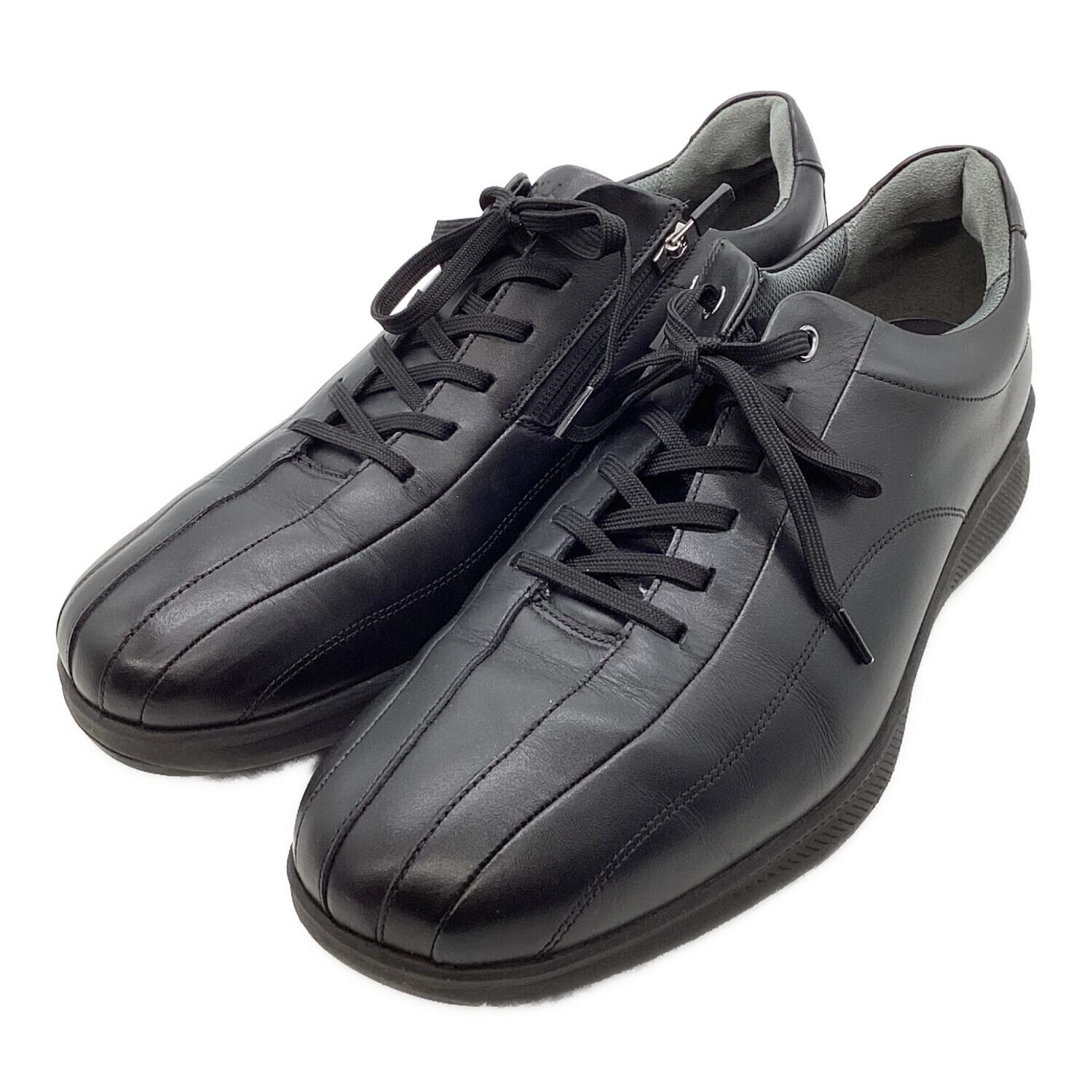 超美品 アシックス　ペダラ　ダブルモンク　ローファー　pedala ブラック PEDALA ローファー PEDALA（ペダラ） 2E 3.0cmヒール レディース