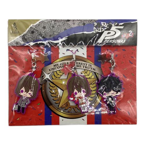 ペルソナ5 ラバーストラップセット 明智吾郎＆主人公 明智吾郎の華麗なる日常