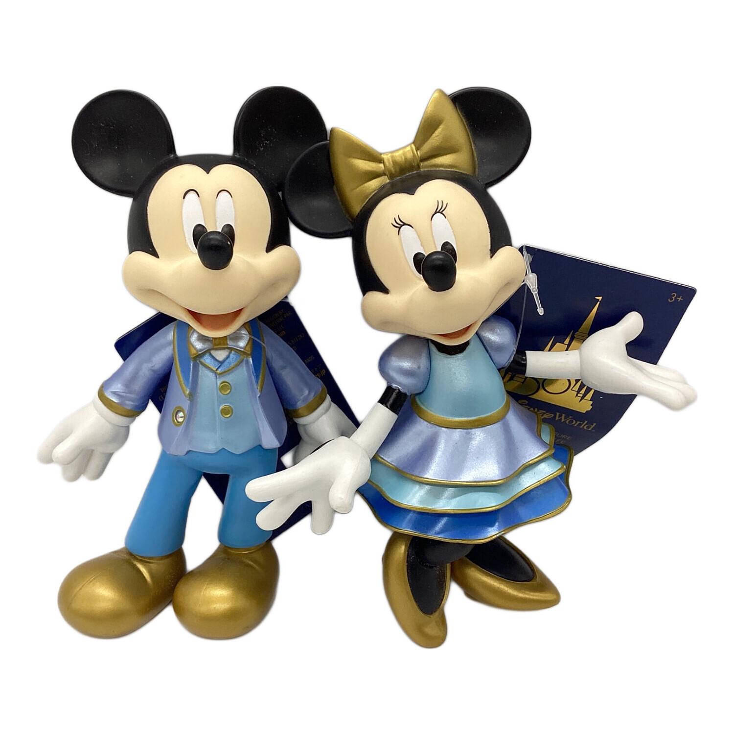 ディズニーワールド５０周年　ミッキー・ミニー フィギュアセット DISNEY (ディズニー) フィギュアセット タグ付 ミッキー＆ミニー