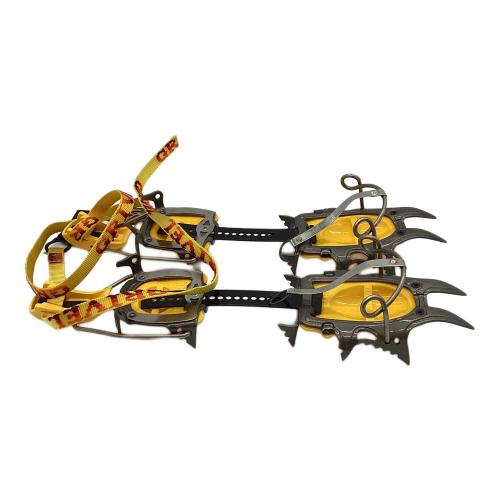 グリンベルク　9枚セット GRIVEL (グリベル) 12本爪アイゼン シルバー×イエロー エアー