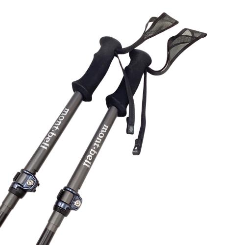 mont-bell (モンベル) トレッキングポール 105-125cm グレー 2本セット
