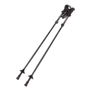 mont-bell (モンベル) トレッキングポール 105-125cm グレー 2本セット 1140220 アルパイン フォールディングポール