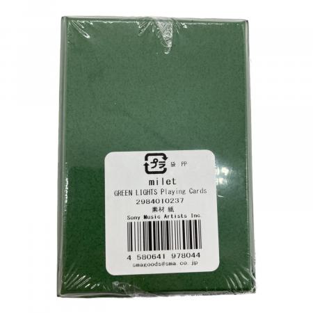 MILET (ミレー) GREEN LIGHTS Playing Cards トランプ｜トレファクONLINE
