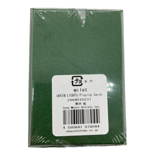 MILET (ミレー) GREEN LIGHTS Playing Cards トランプ